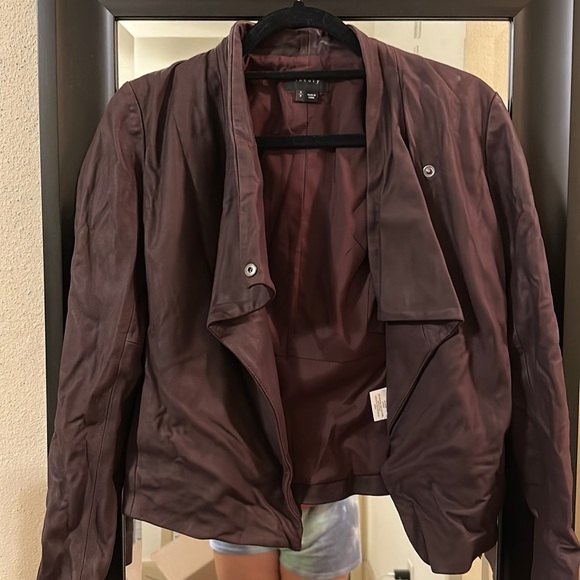 Theory Leather Jacket - Picture 1 of 1